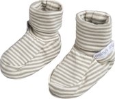Baby's Only Chaussons Stripe - Chaussures Bébé - Chaussettes Bébé - Urban Green - 0-3 mois - 100% coton écologique - GOTS