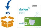 Dailee Pants Premium Super Medium - 6 paquets de 14 pièces - Pantalon d'incontinence
