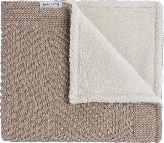 Baby's Only - Ledikantdeken - Baby deken Breeze - Dekentje voor jongens en meisjes - 0.6 TOG - 100x135 cm - Stonegreen - 100% katoen
