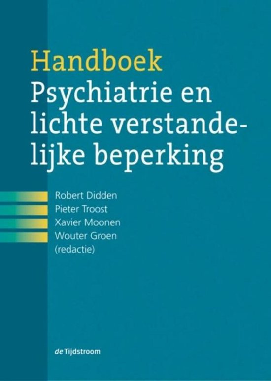 Handboek psychiatrie en lichte verstandelijke beperking - cover