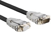 Vivolink VGA Extension Cable - Lengte: 7m - Metalen Behuizing - Verlengkabel