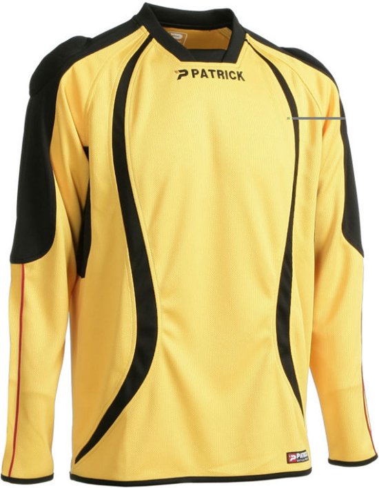 Patrick Calpe101 Keepershirt Lange Mouw Heren - Geel / Zwart | Maat: M