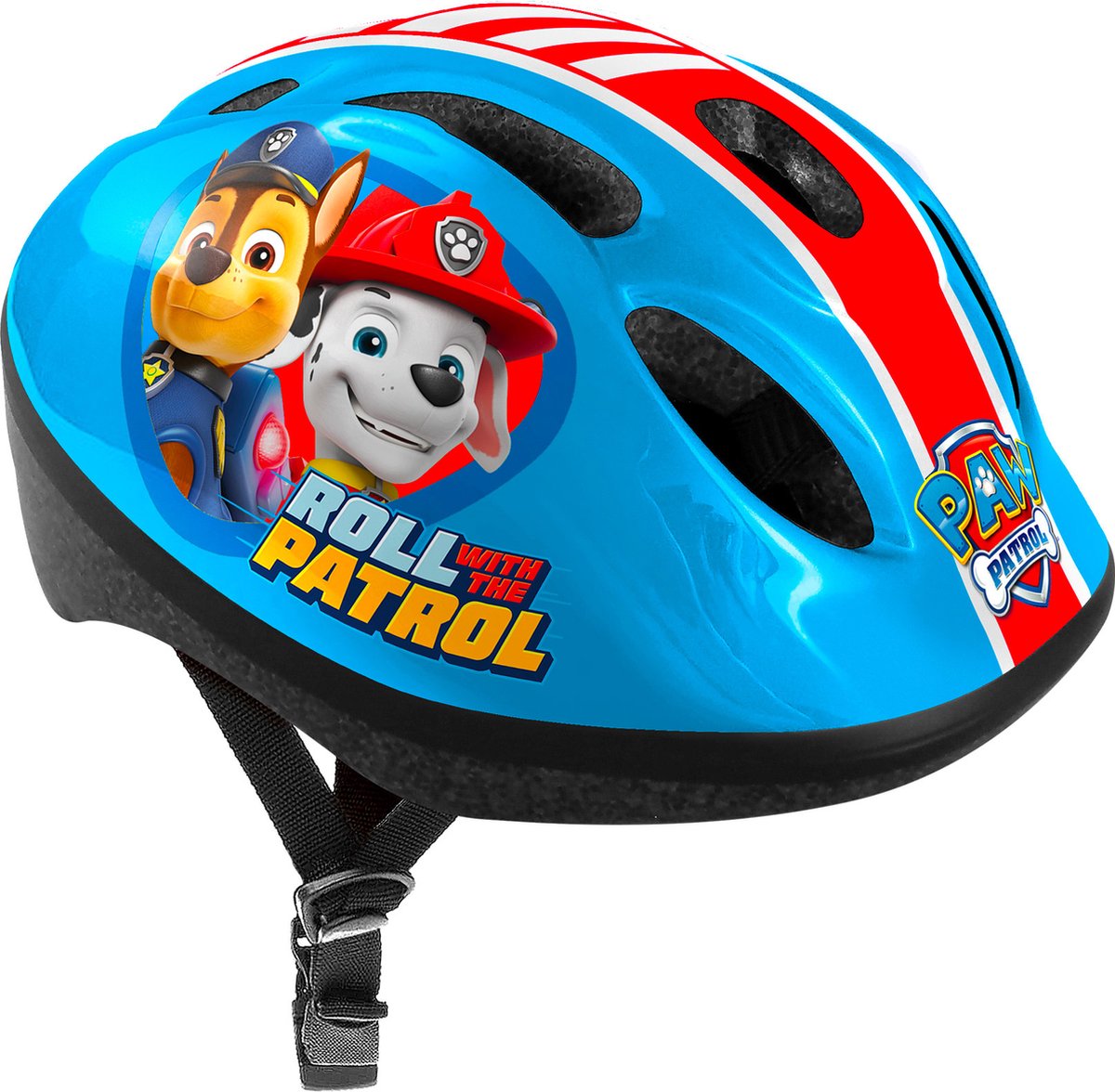 Nickelodeon Paw Patrol Fietshelm Verstelbaar blauw/rood Maat 50-56 Cm (s)