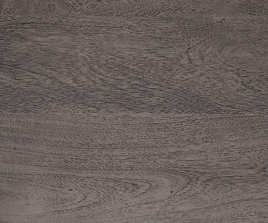 Table à manger Edge acacia platine 200x100 XL structure en V acier plat noir table à manger Live Edge