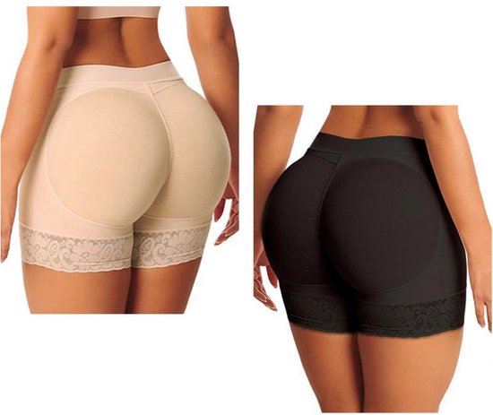 Bingrong Men's Boxer Shorts Compression Push Up Butt Shaping Underwear