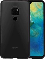 Magnetic Back Cover voor Huawei Mate 20 Zwart - Transparant