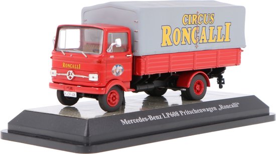 Miniature Mercedes-Benz L1000 Circus Roncalli – Premium ClassiXXS 1/43