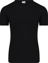 Beeren T-shirt V-hals M3000, Extra Lang -XL - Zwart