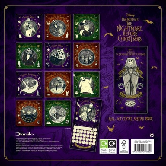 Nightmare Before Christmas Kalender 2024