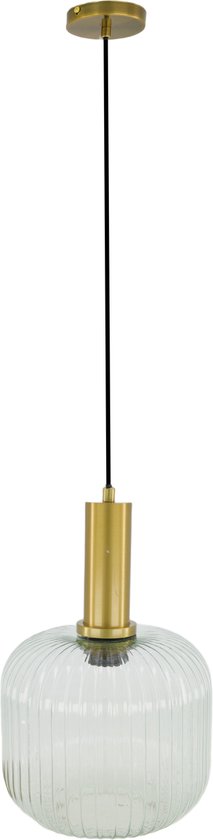 DKNC - Lampe à suspension verre - 20x20x30cm - Transparent