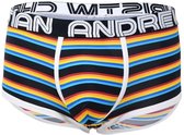 Andrew Christian California Stripe Boxer w/ ALMOST NAKED® - TAILLE S - Sous-vêtements pour hommes - Boxers pour homme - Boxers pour hommes
