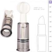 EasyToys - Tepel en Clitoris Zuiger Set - Tepelzuigers voor Mannen en Vrouwen - Clitoris Zuiger - Clitorispompen - Sex Toys voor Vrouwen - Seksspeeltjes - Clitoris Stimulator - 3 stuks - Transparant