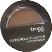 Trend It Up - Eyebrow Powder - Waterproof - 030 - BROWN