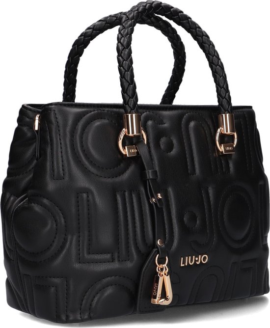 Liu Jo Manhattan Boston Bag Dames Handtas - Zwart - One Size | bol