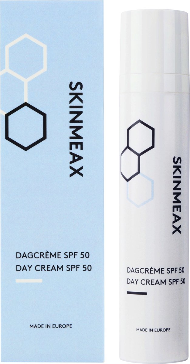Skinmeax Dagcrème SPF 50 - Gezichtsverzorging - Hoge bescherming tegen de zon - 50ml