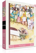 New York Puzzle Company - New Yorker Summer Painting - 1000 stukjes puzzel
