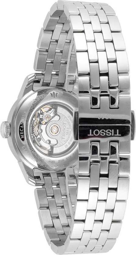 Tissot Le Locle T0062071112600 Horloge - Staal - Zilverkleurig - Ø 30 mm
