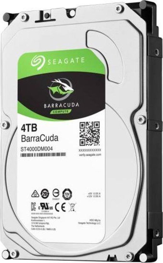 Seagate Barracuda - Interne harde schijf - Desktop HDD - 3.5 inch - 4 TB van Seagate — afbeelding 4