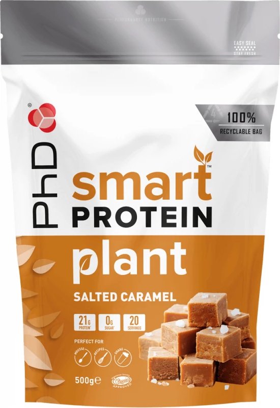 PhD - Smart Protein Plant (500g) - Salted Caramel (Vegan eiwitpoeder)