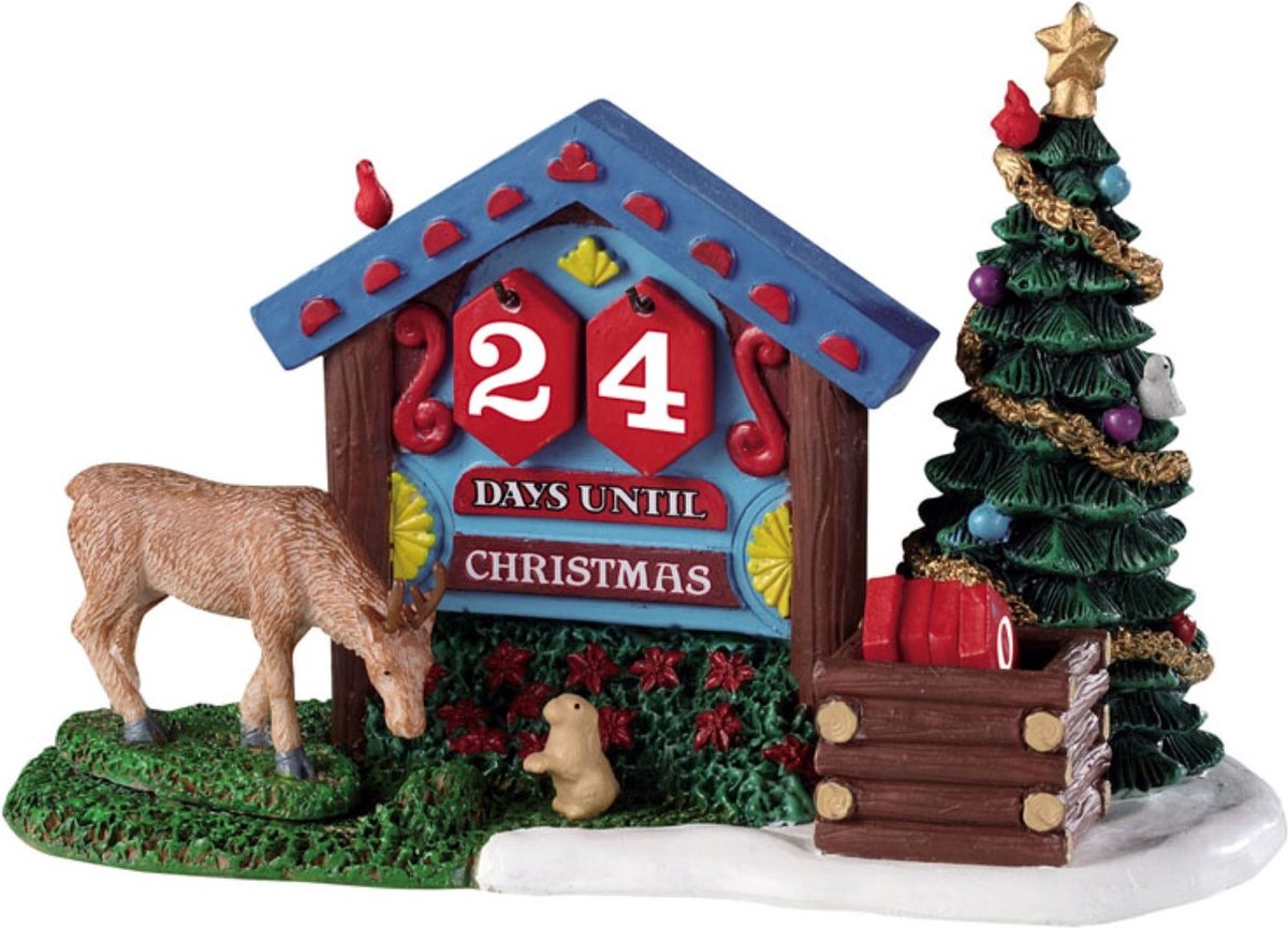Lemax Woodland Countdown