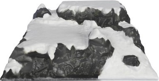 Basis kerstdorp mini piste 39x38cm