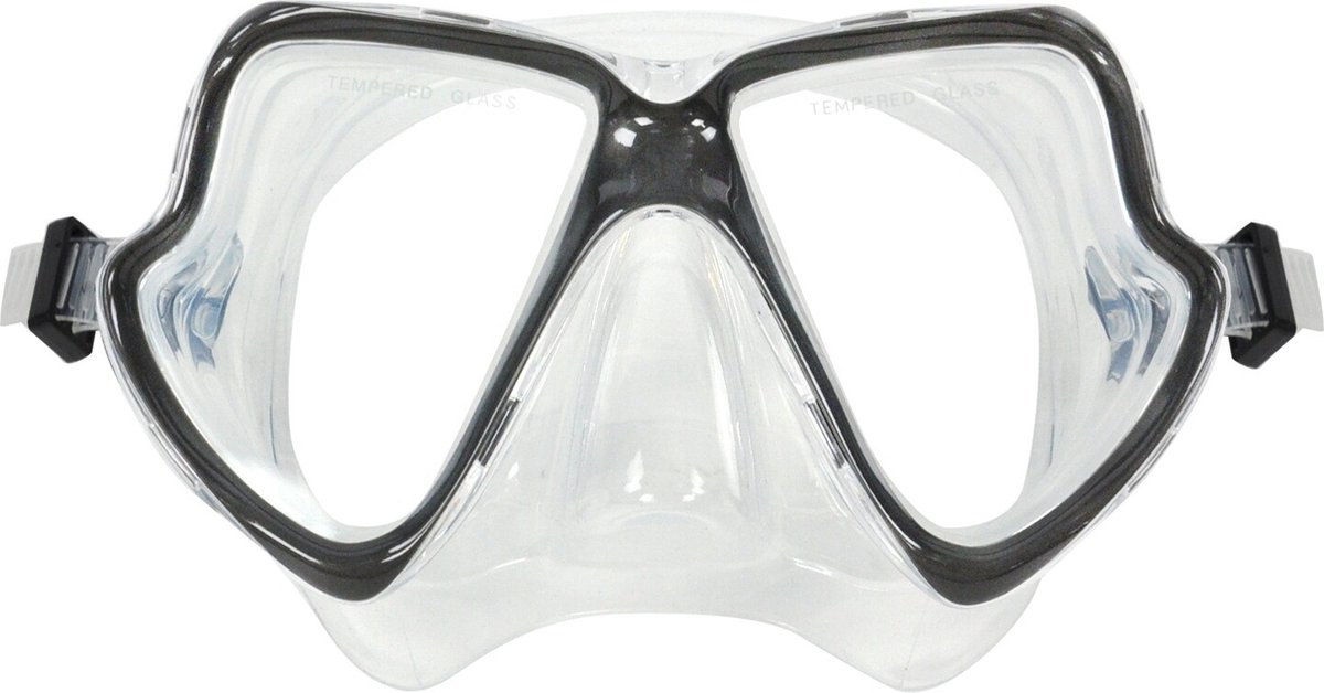 Rucanor - Pedra - Duikmasker - Senior - Grijs/Transparant