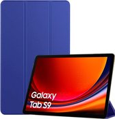 Tablet Hoes geschikt voor Samsung Galaxy Tab S9 Plus – Extreme Shock Case – Cover Blauw