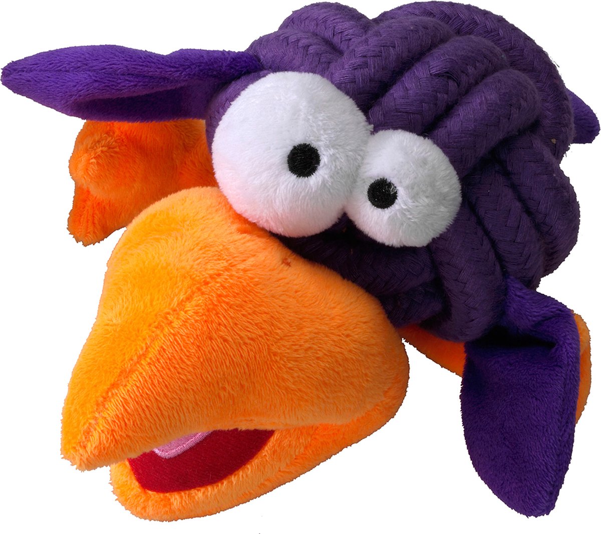 Bobble Knotplush Paars 8,5 cm