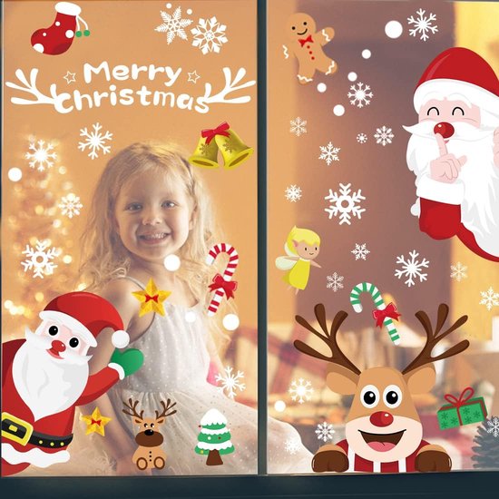Herbruikbare Raamstickers | Kerststal | Raamstickers | Kerst & oud en nieuw Herbruikbare Raamstickers | Kerststal | Raamstickers | Kerst & oud en nieuw