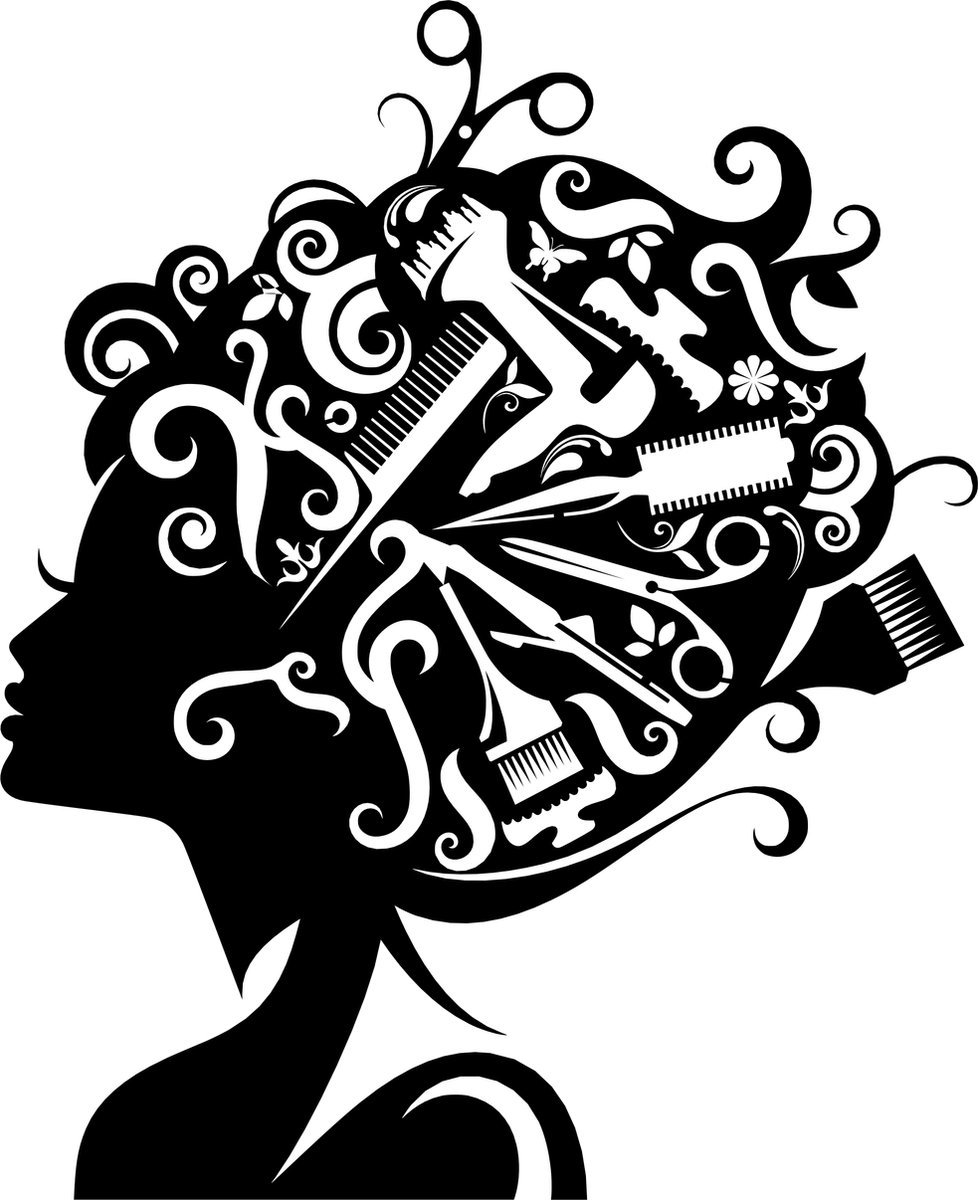 kapsalon sticker