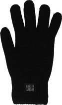 Heatkeeper - Gebreide thermo handschoenen heren - Zwart - XXL - 1-Paar - Handschoenen heren winter