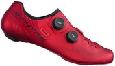 Chaussures pour femmes de vélo de route Shimano Rc903 rouge EU 46 1/2 homme