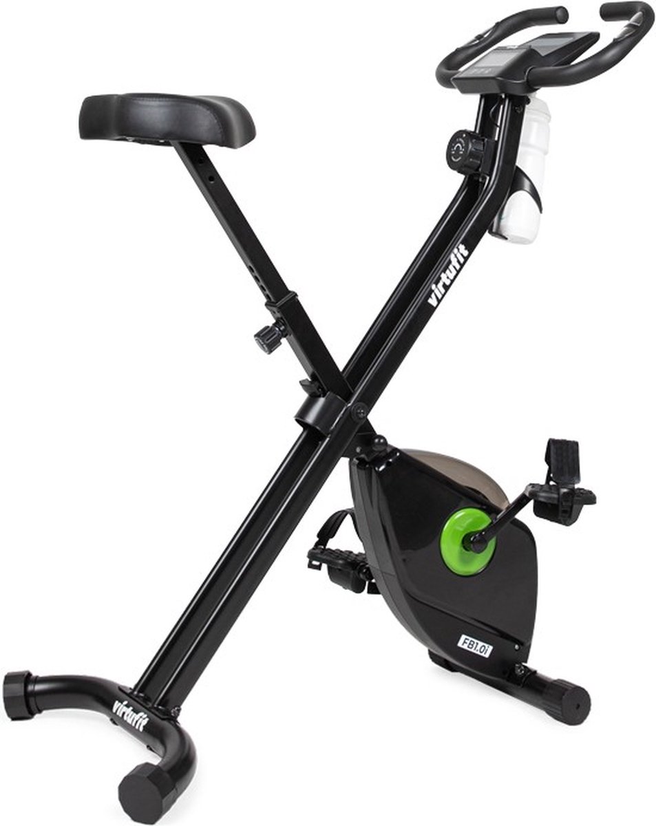 VirtuFit FB1.0i Opvouwbare Hometrainer inclusief bidonhouder - Fitness Fiets - Stoelfiets- Inklapbaar