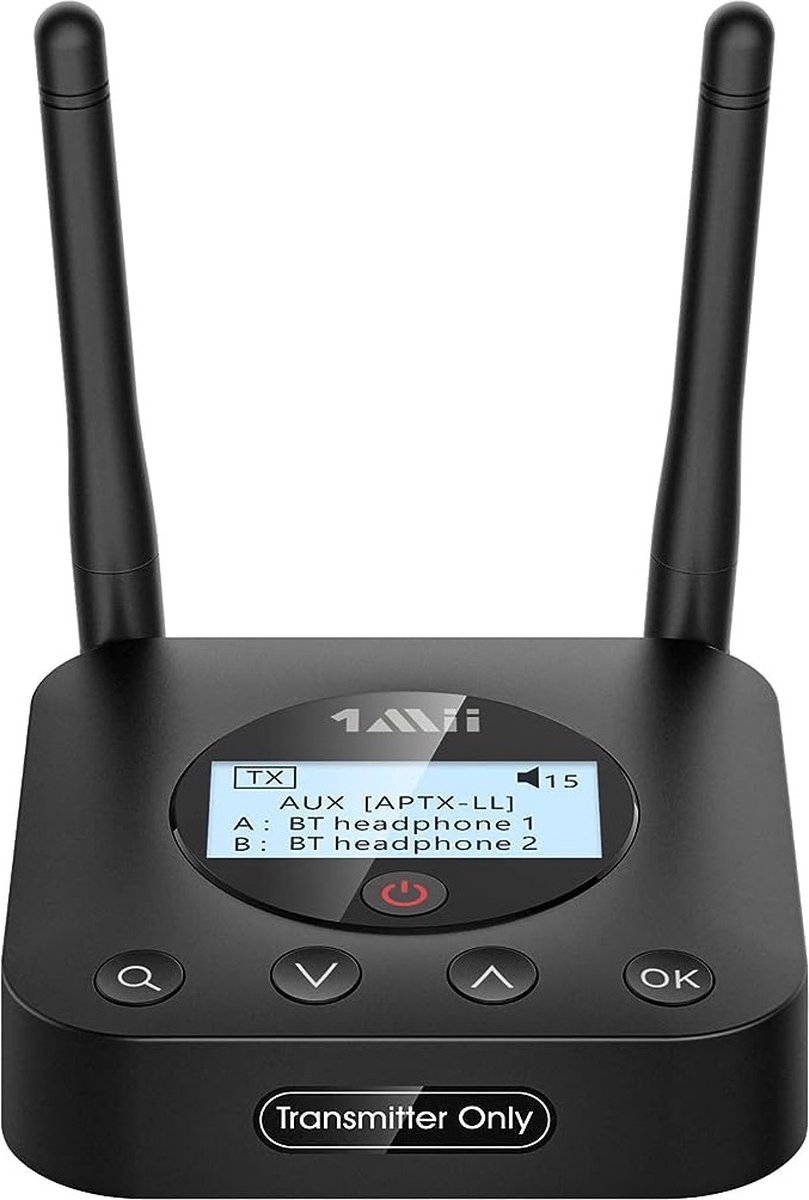 1Mii B06TX+ Bluetooth 5.0 Ontvanger - Geschikt voor Wide Screen Display