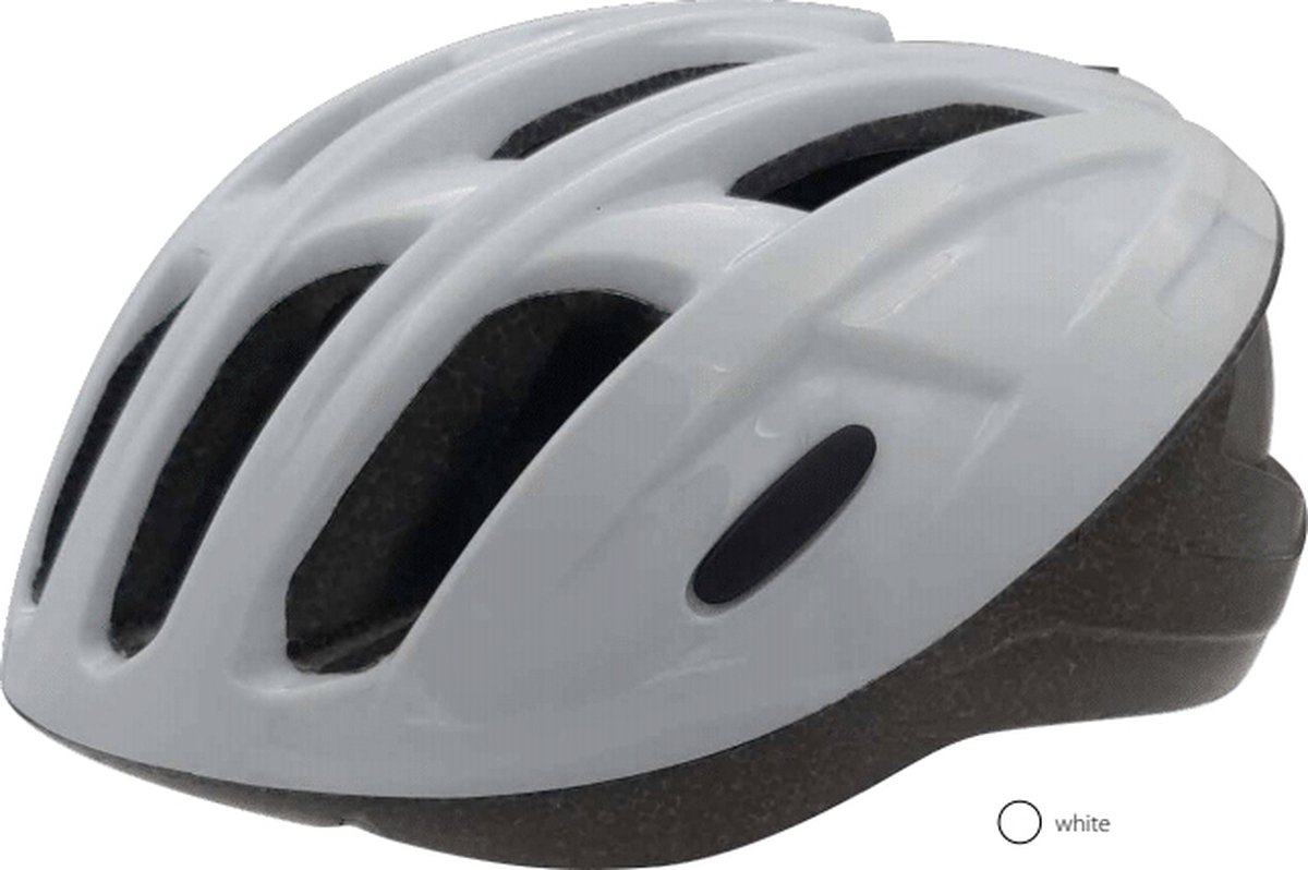 Fietshelm - Maat M - Wit - Headgy Helmets- Hoofdomtrek 54-58 cm
