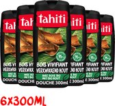 Tahiti Tropenhout Douchegel 6 x 300ml - Voordeelverpakking