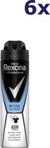 Rexona Men Invisible Ice Antitranspirant Spray - 6 x 150 ml - Voordeelverpakking