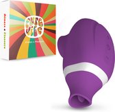 PureVibe® Oral Air-Pulse Lover Likkende Clitoris stimulator luchtdruk vibrator - vibrators voor vrouwen - Paars
