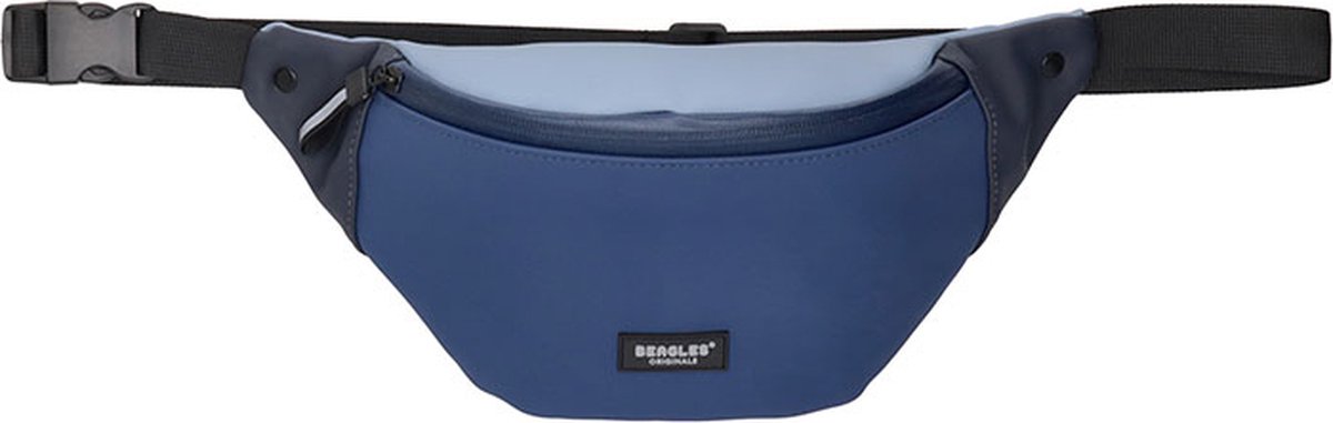 Beagles Originals Multicolor Heuptas Fanny Pack Festival Tasje - Blauw