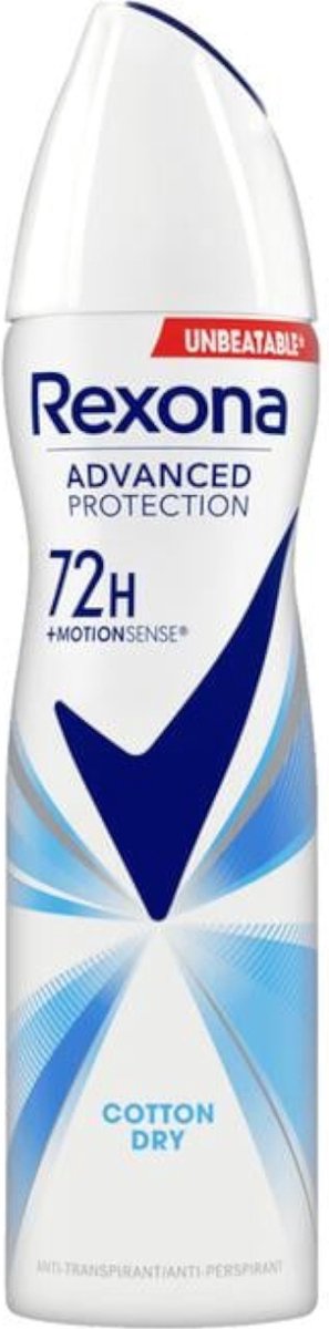 Goedkoopste Rexona Women Cotton Dry - Deodorant Spray - 150 ml
