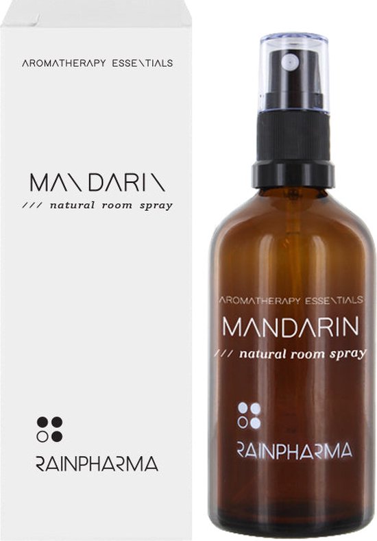 RainPharma - Natural Room Spray Mandarin - Roomspray - 50 ml - Geurverstuivers