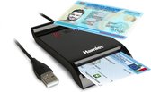 Hamlet HUSCR-NFC smart card reader Binnen USB USB 2.0 Zwart