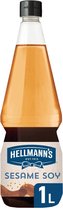 Hellmann's Vinaigrette sesam en soja - fles 1 liter