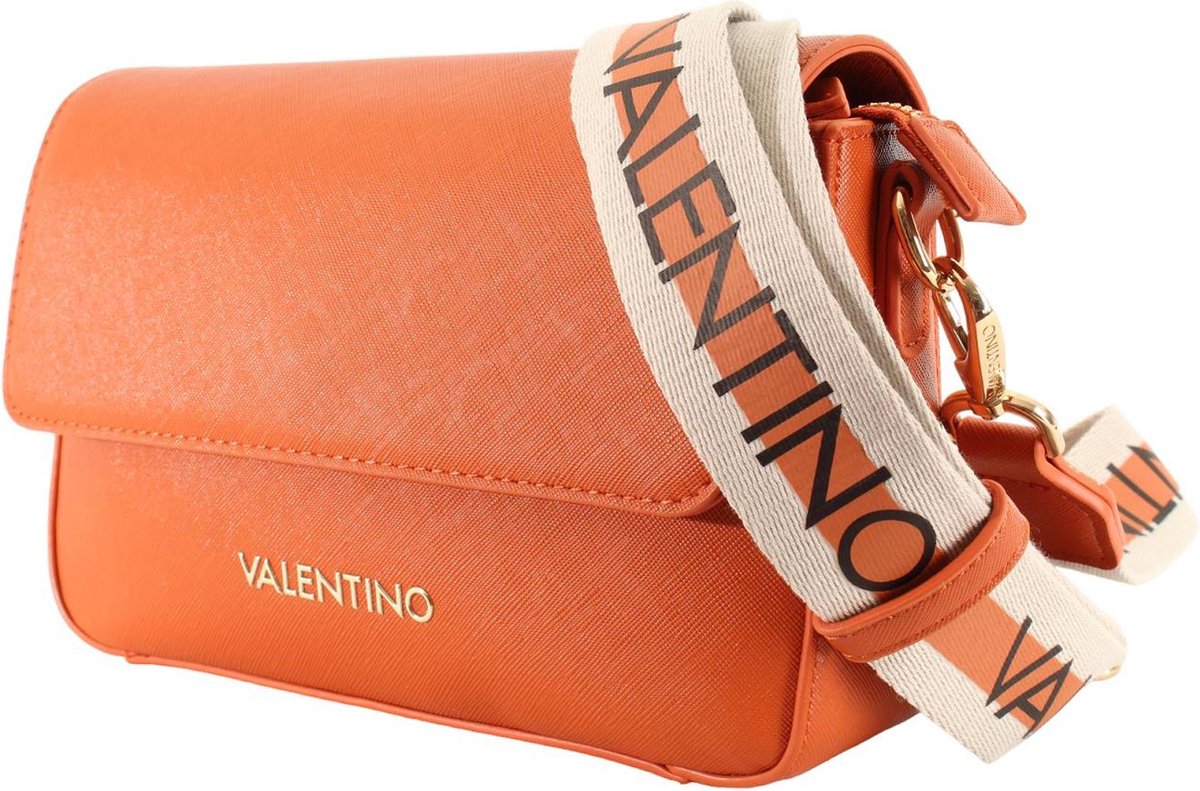 Valentino Bags Zero Re Tas met overslag Oranje bol