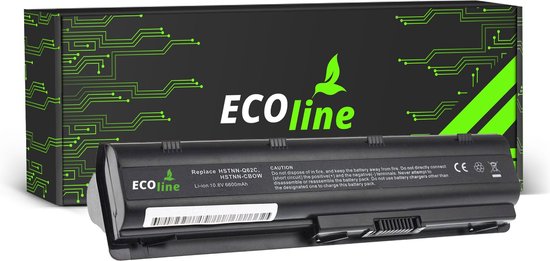EcoLine - Batterie MU06 pour HP 635 650 655 2000 Pavilion G6 G7 / 11,1 V 6600mAh