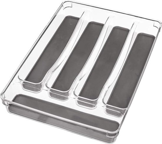VITA PERFETTA Bestekbak – organizer voor keukenlade – duurzaam, milieuvriendelijk (32 x 9 x 5 cm