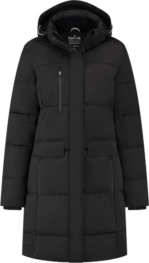 gewatteerde winterjas dames