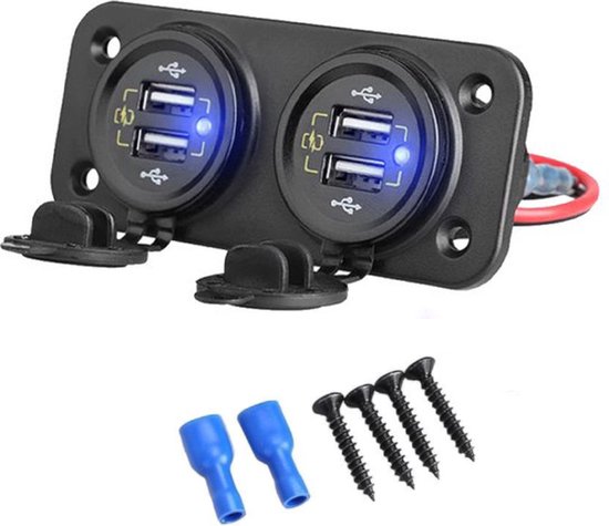 ProCharge Inbouw wandcontactdoos Wandcontactdozen Schakelmateriaal Led-toebehoren