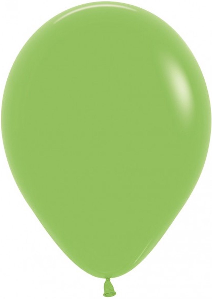 12" fashion lime green - 12 stuks