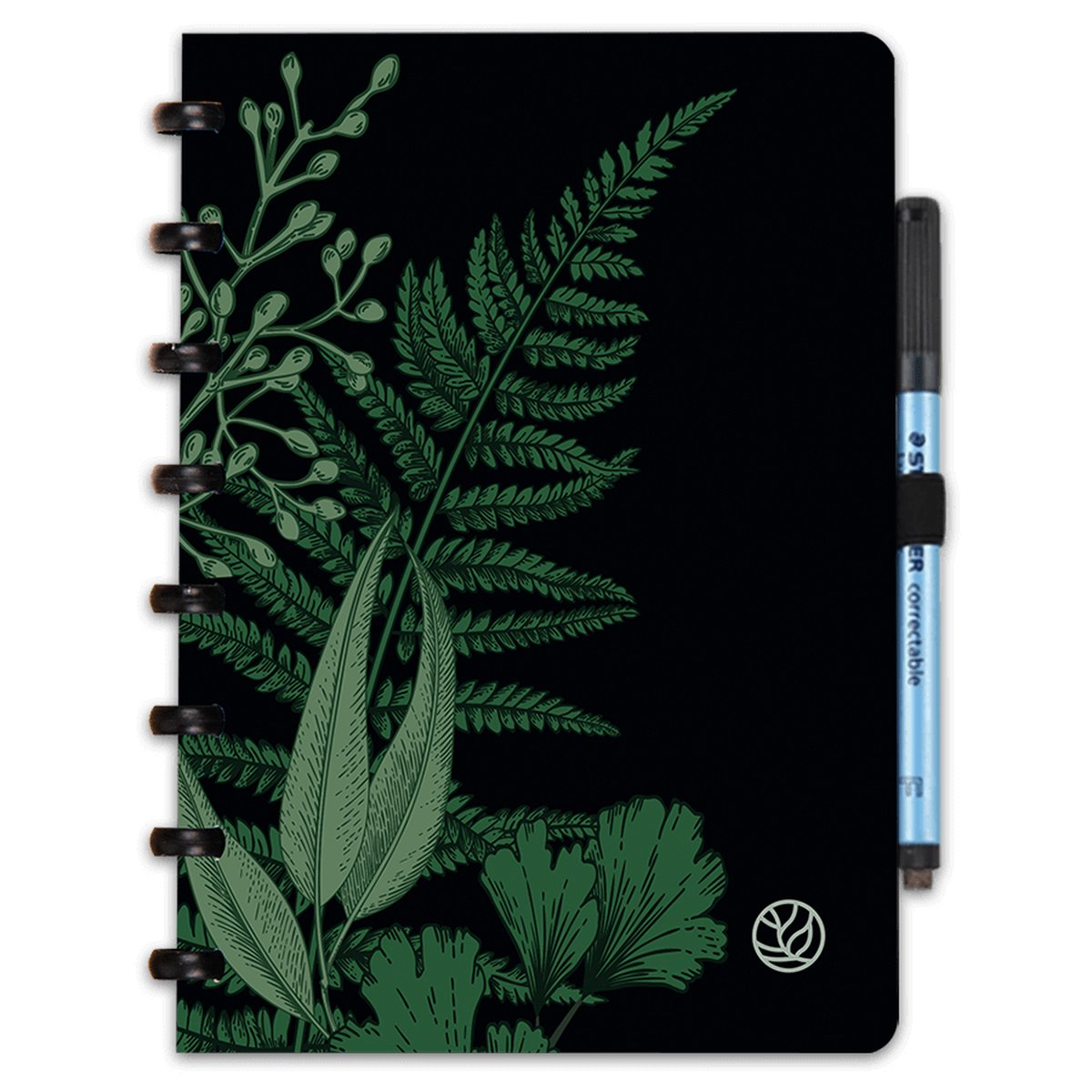 Greenstory - GreenBook Uitwisbare Agenda - A5 - Forest Green